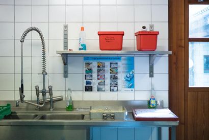 commercial kitchen