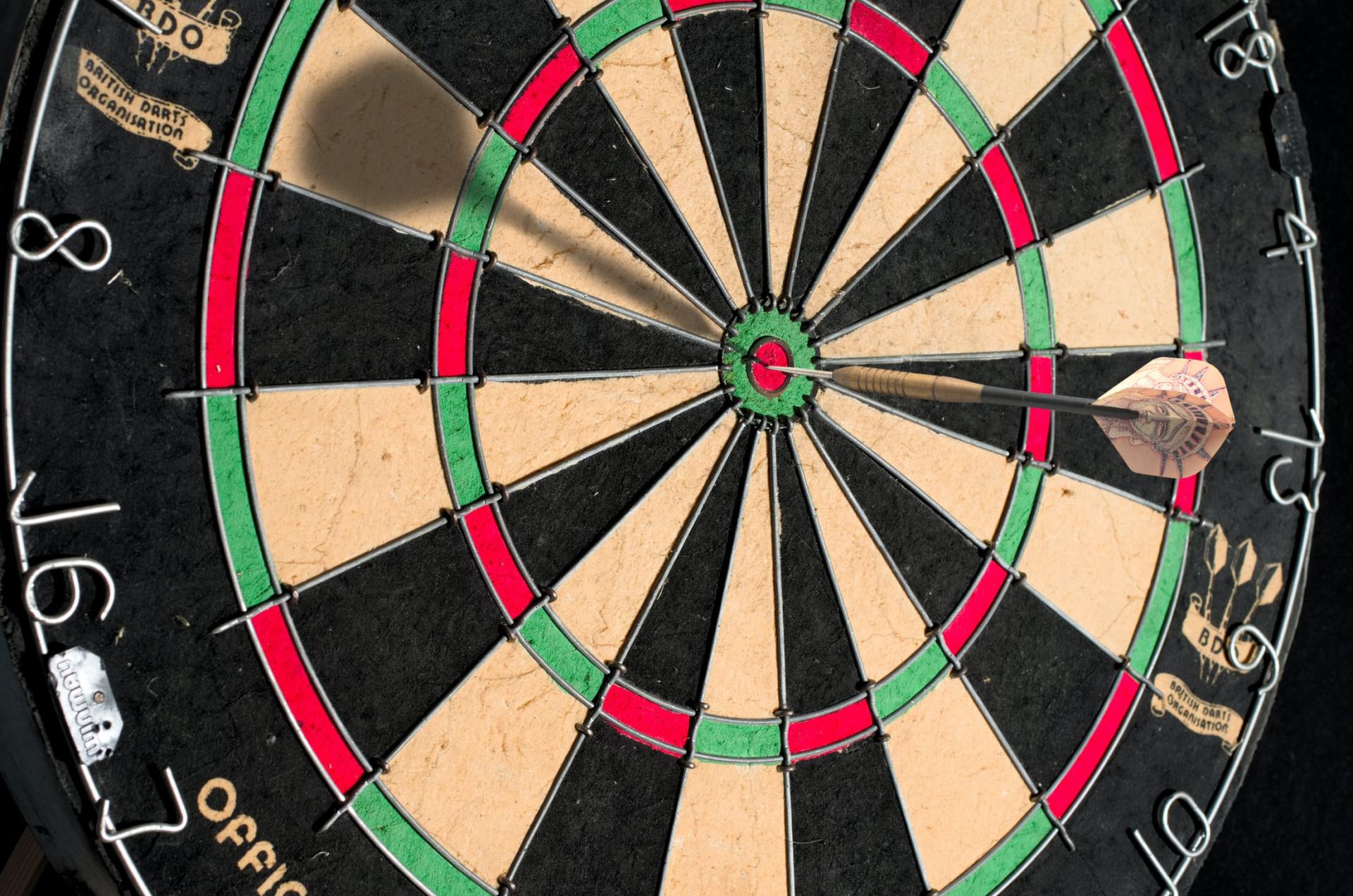 Dart board