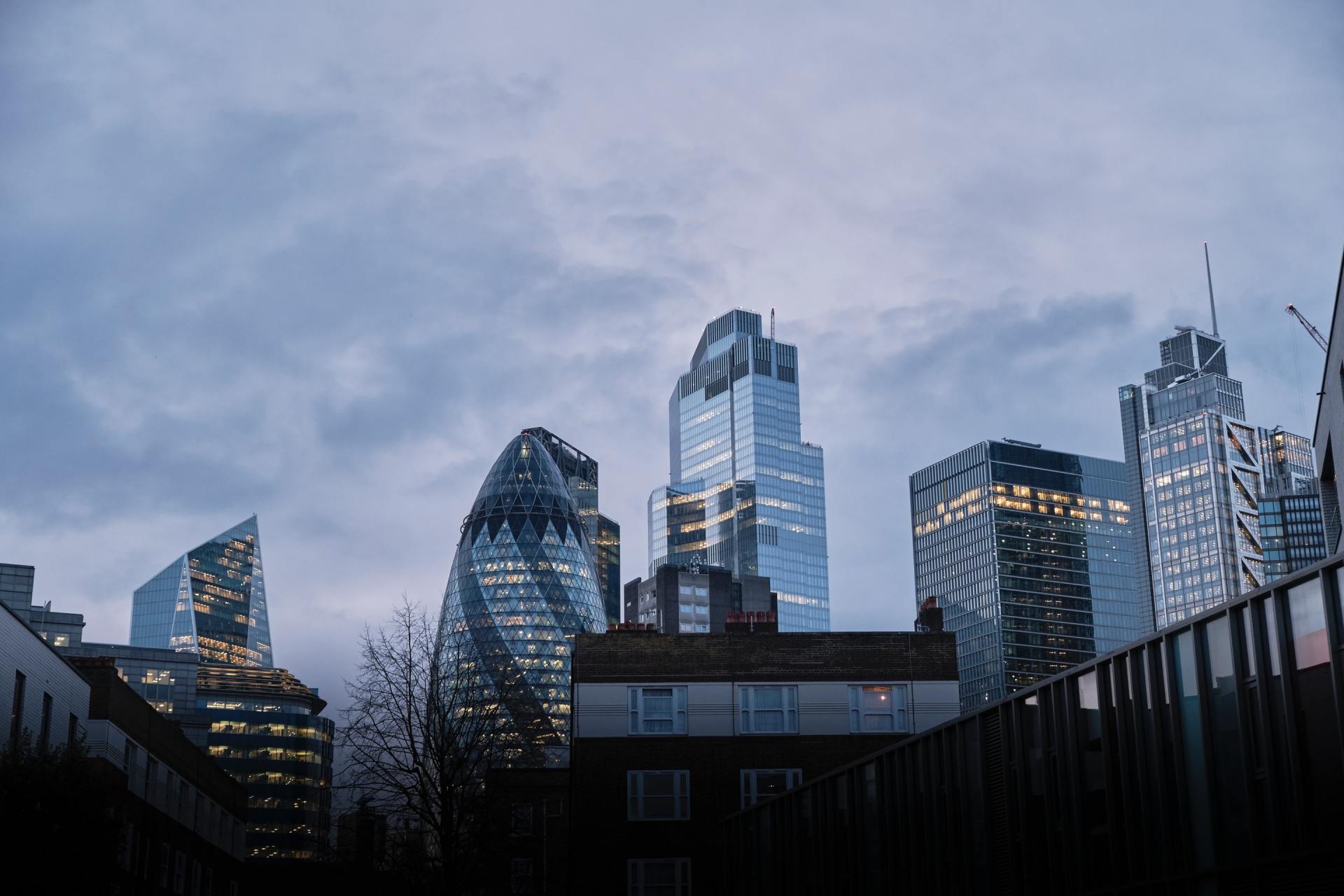 An Image of the London City Skyline