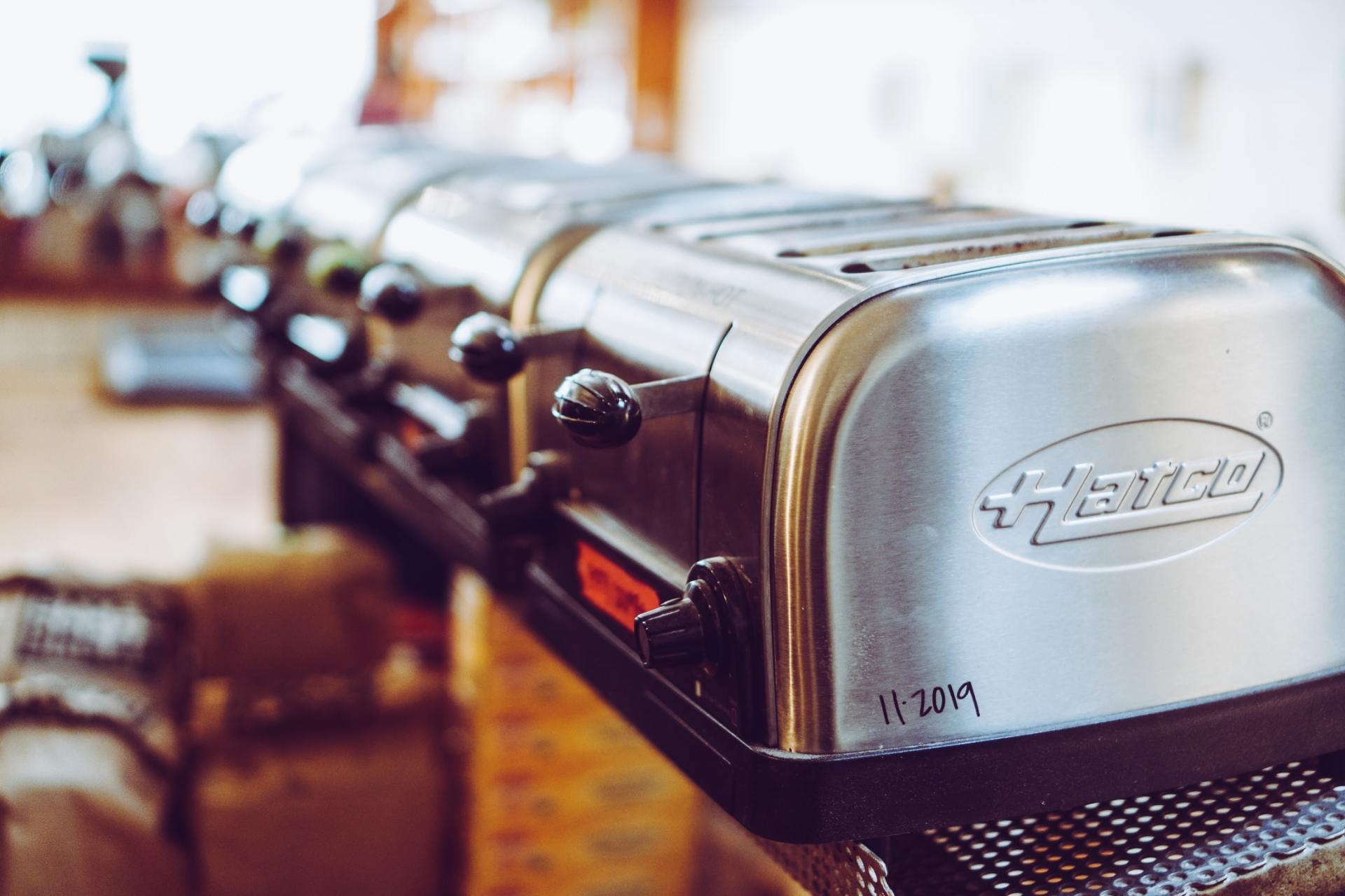Antique toaster