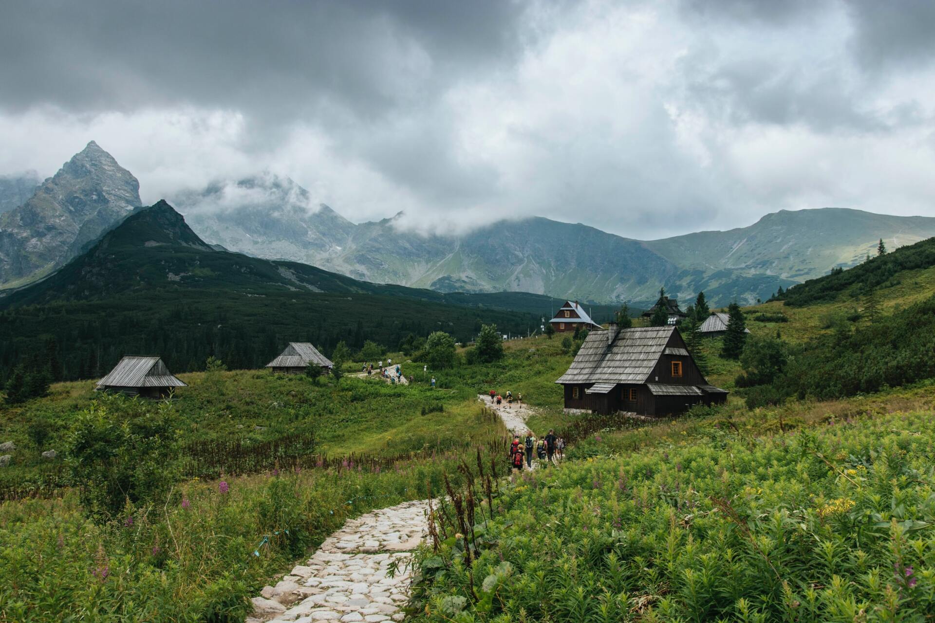 Blick in die polnische Tatra