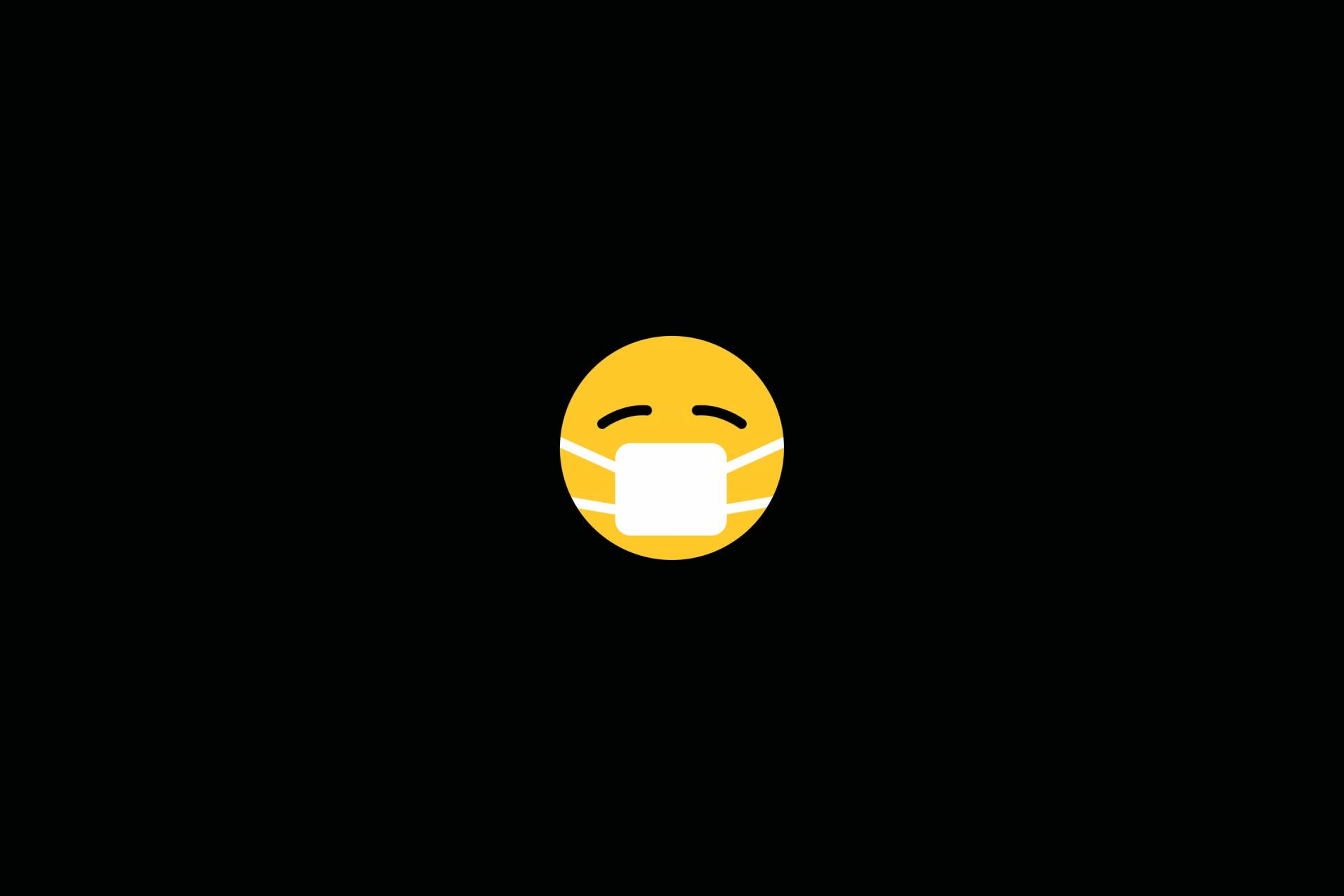 Smiley with mask