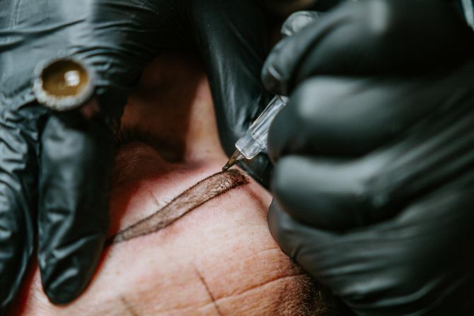 microblading sopracciglia