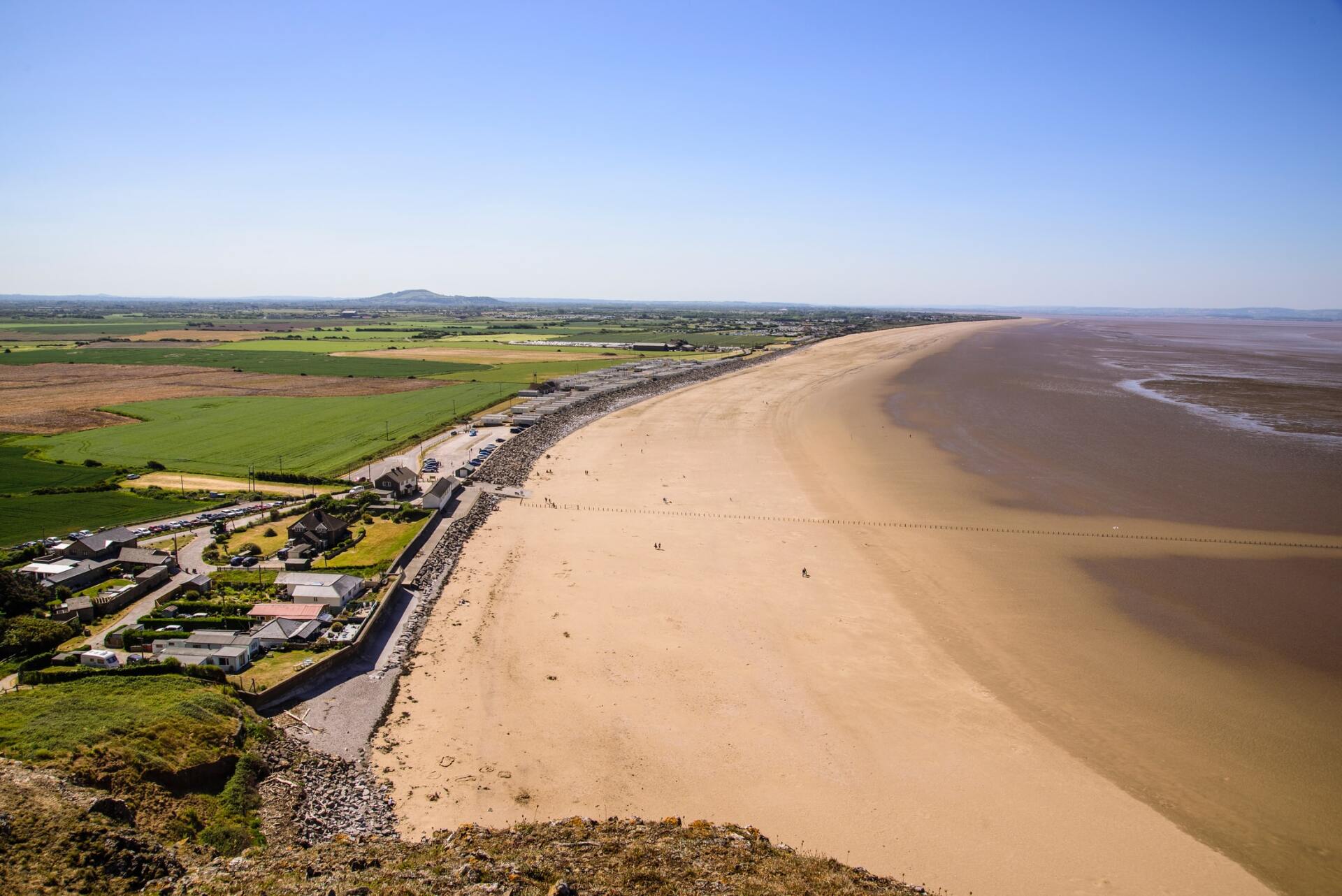 Brean beach, Somerset