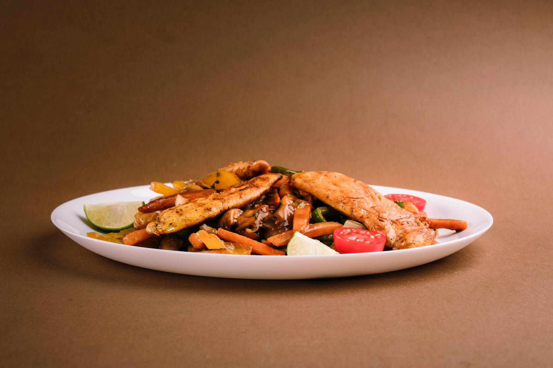 food on a plate