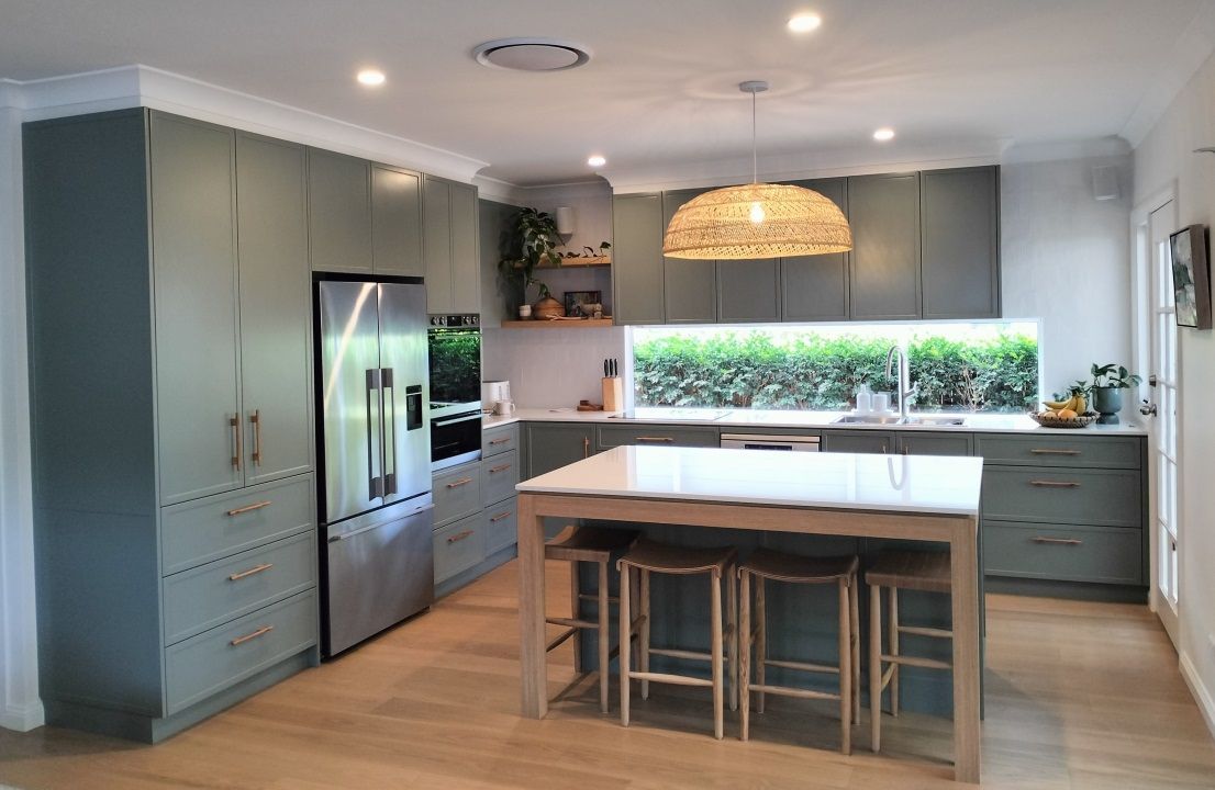 A Kitchen With a Large Island — High Kraft Kitchens and Joinery in Berkeley, NSW