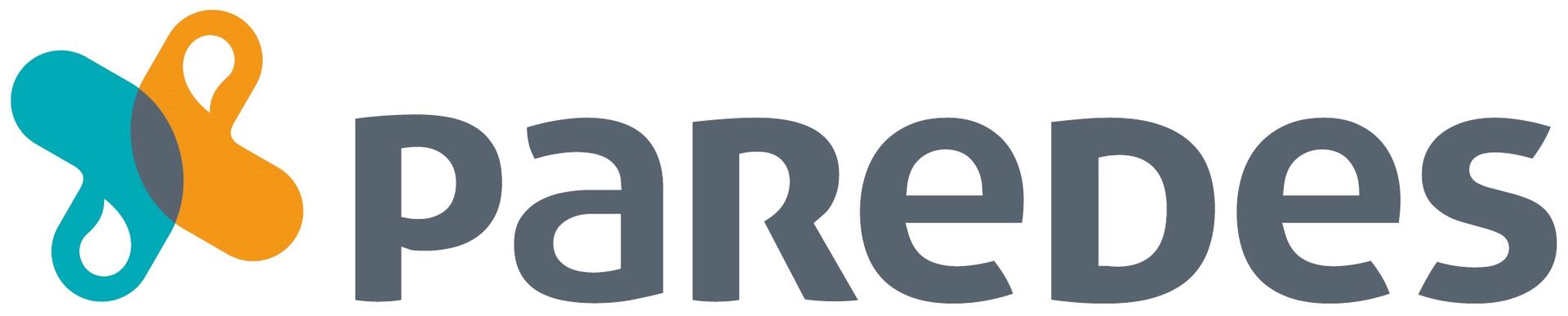 Un logo pour paredes est affiché sur un fond blanc.