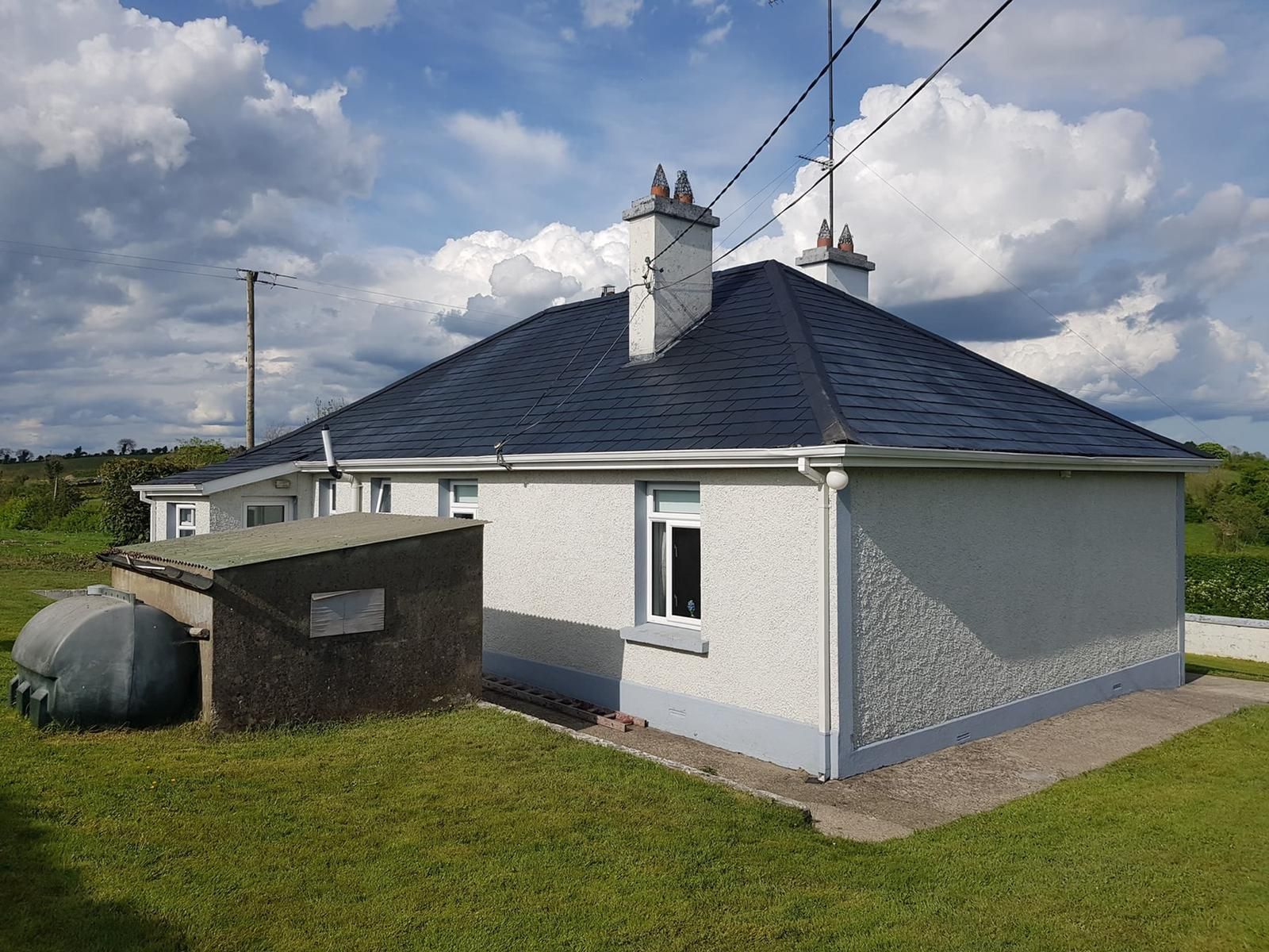 Roof after painting