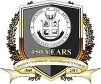 Masonic lodge 150-year anniversary emblem with laurel wreath and banner reading 1869–2019