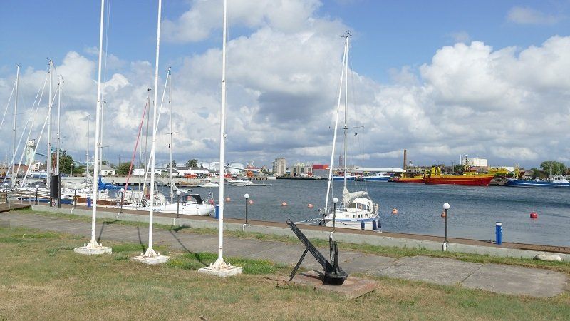 Yachthafen in Ventspils