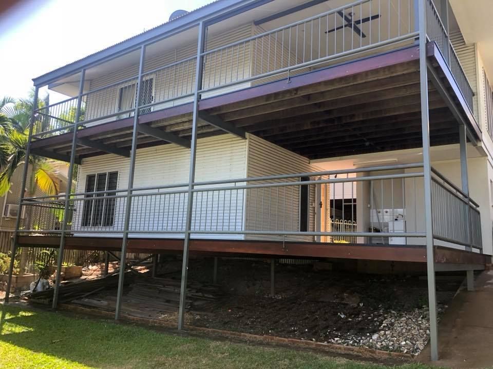 Two-story House With Metal Balconies and Railings — Northco Constructions In Muirhead, NT