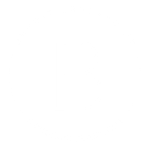 Carré blanc uni avec une fine bordure noire sur les côtés gauche et inférieur