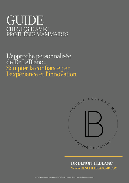 Couverture grise du guide en français avec texte blanc et or et un grand logo « B » cerclé sur la droite