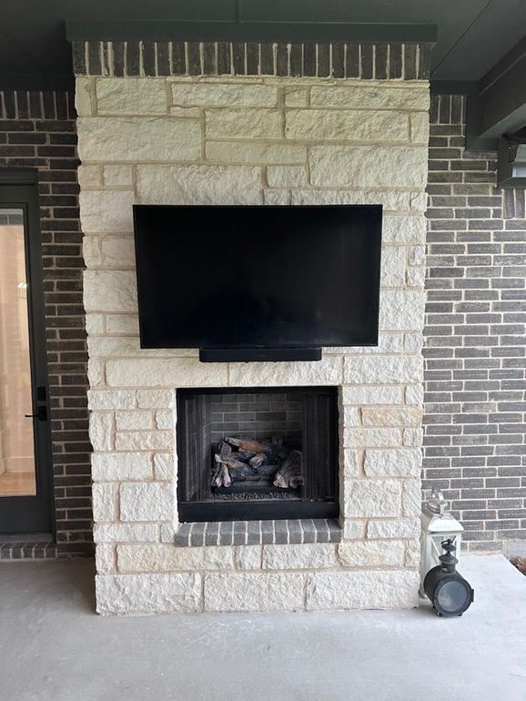 Backyard Mounted TV - DFW, TX - TechOne Solutions Backyard Mounted TV - DFW, TX - TechOne Solutions