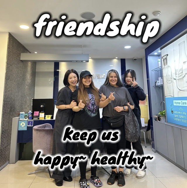 Group visit to the head spa