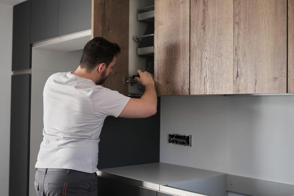 Cabinet Installation — Papillion, NE— Siefken Contracting