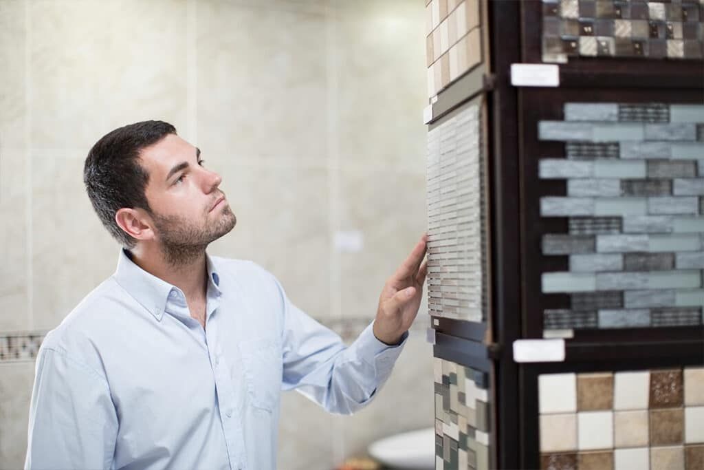 Looking at the Tile — Papillion, NE— Siefken Contracting