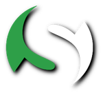 A green and white logo with a shadow on a white background | Siefken Roofing and Remodeling Services in Omaha, NE