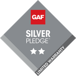 A silver pledge weather stopper limited warranty logo A silver pledge weather stopper limited warranty logo