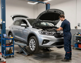 Auto in manutenzione, spostamenti temporanei