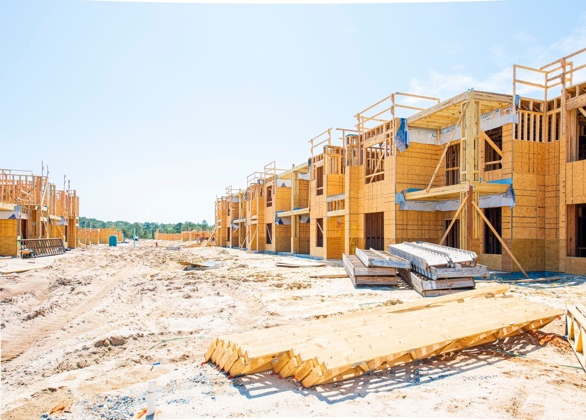 Modern Architecture under Construction, CA - United Nationwide Security Services Modern Architecture under Construction, CA - United Nationwide Security Services