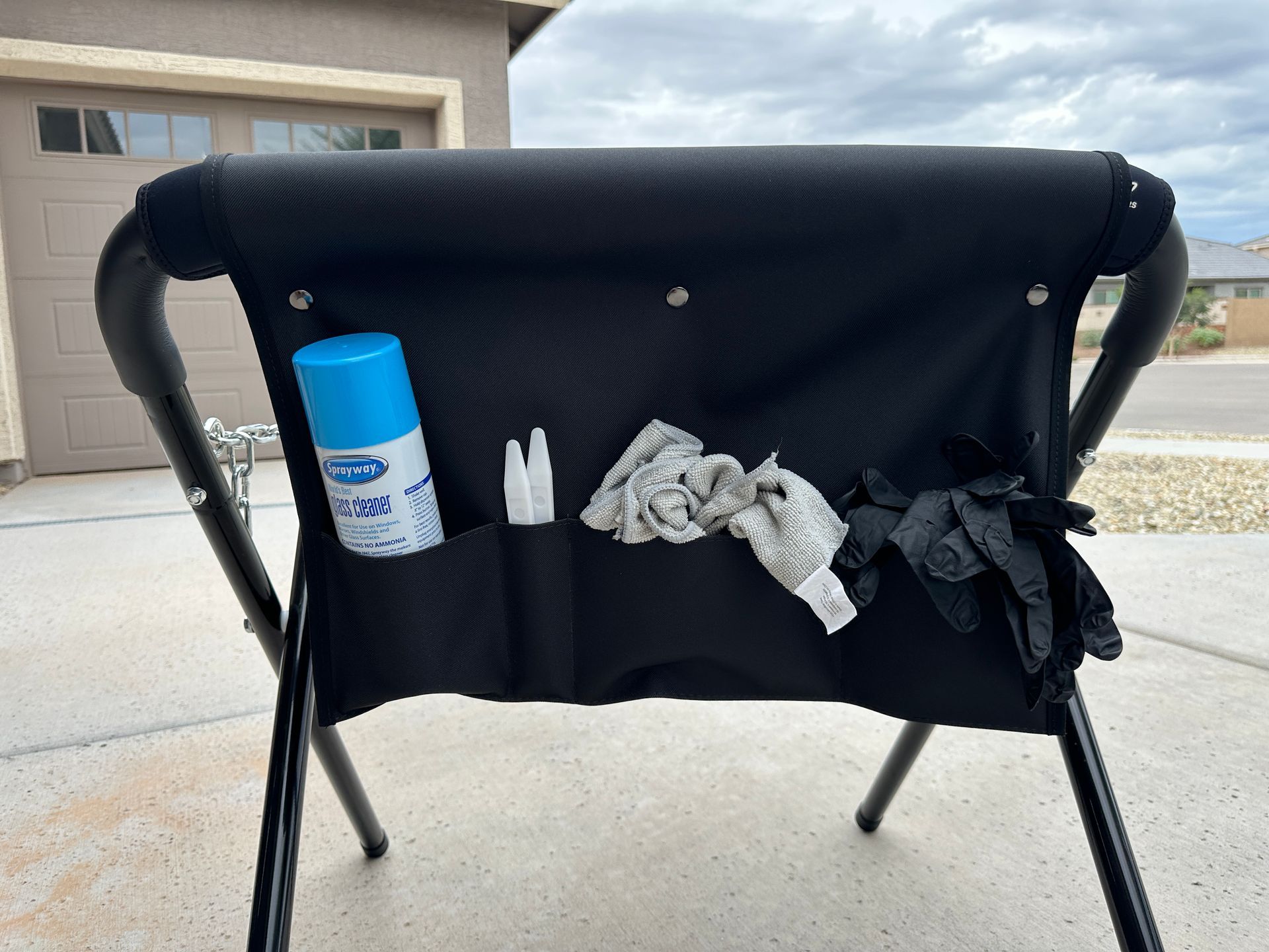 Windshield Stand and Stand Caddy Set