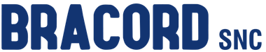 Logo BRACORD SNC in blu scuro.