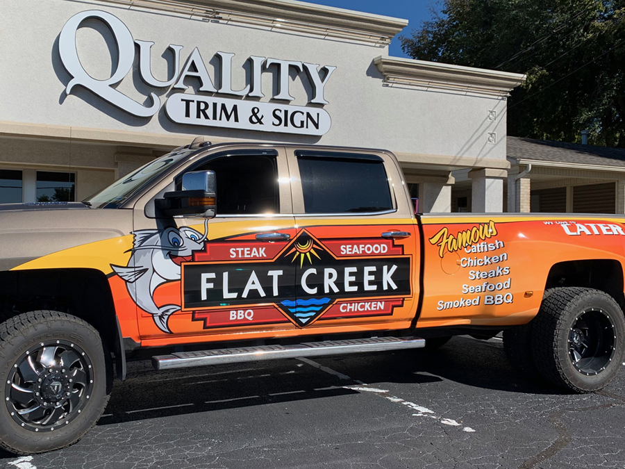 Signs and Wraps Springfield, MO Quality Trim & Sign