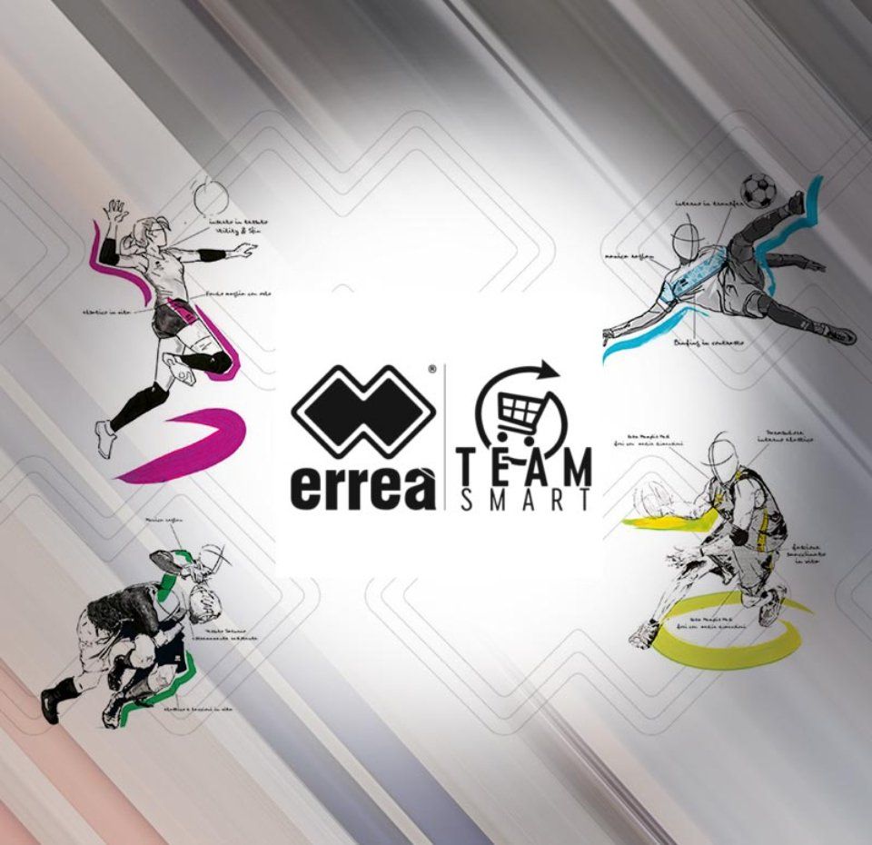 logo Errea abbigliamento squadra