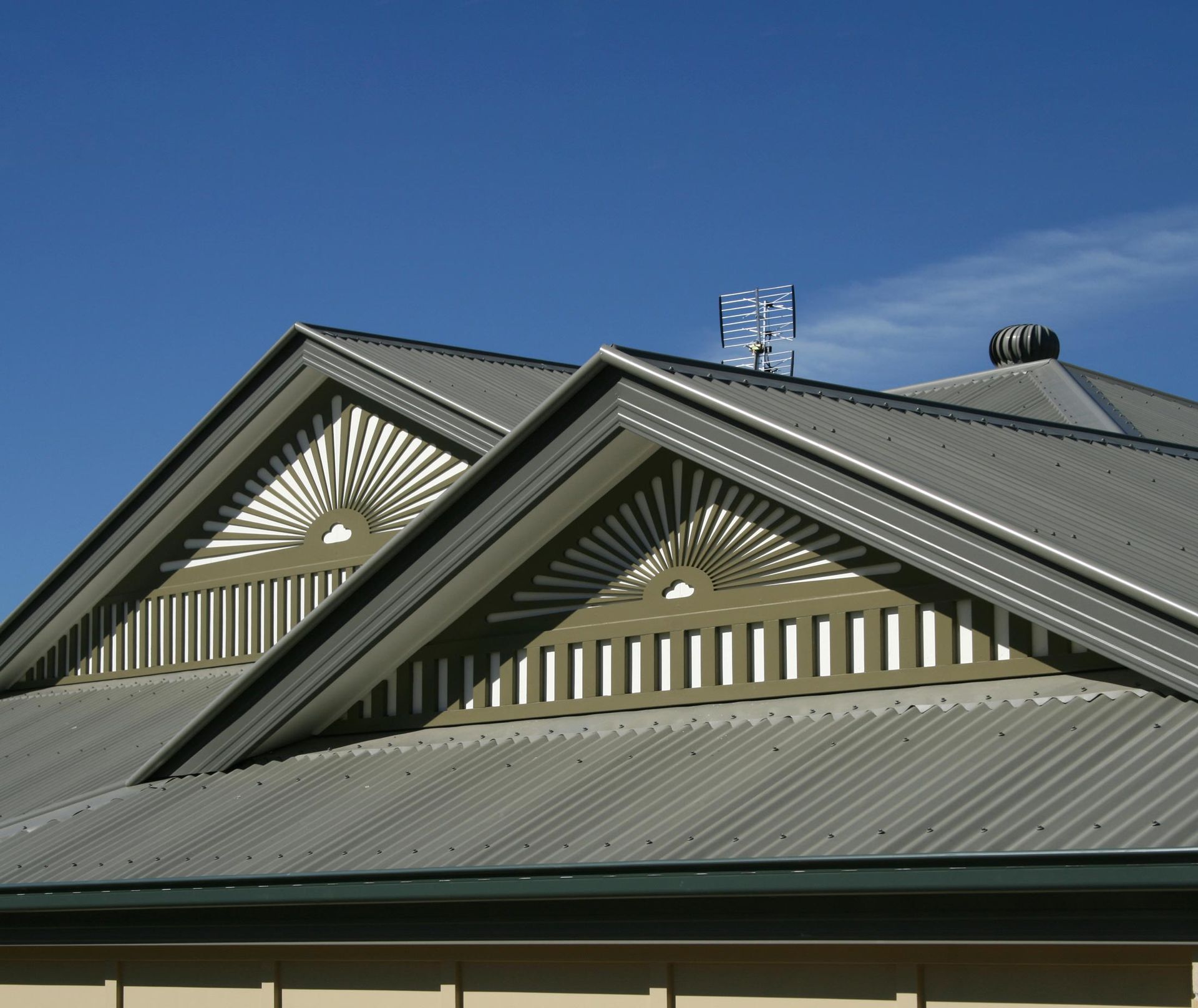 Home Metal Roof — Wisconsin Rapids, WI — Link's Contracting Inc. A new roof in Stevens Point, WI, done by roofing contractors