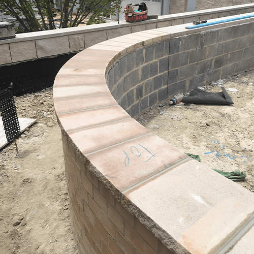 Retaining Walls — Terrigal, NSW — Ampower Bricklayers
