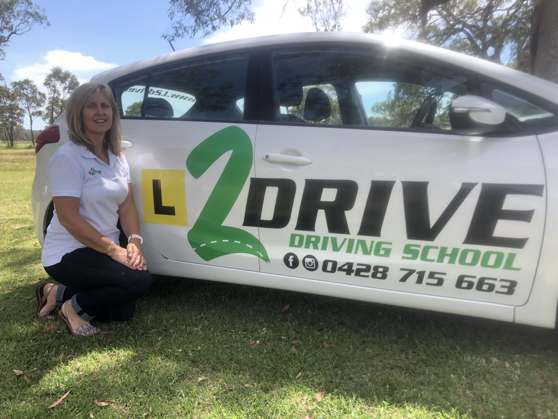 Driving instructor — L2Drive Driving School in Warwick, QLD