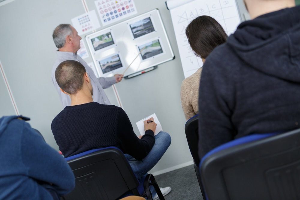 Driving Lesson on a Classroom — L2Drive Driving School in Warwick, QLD
