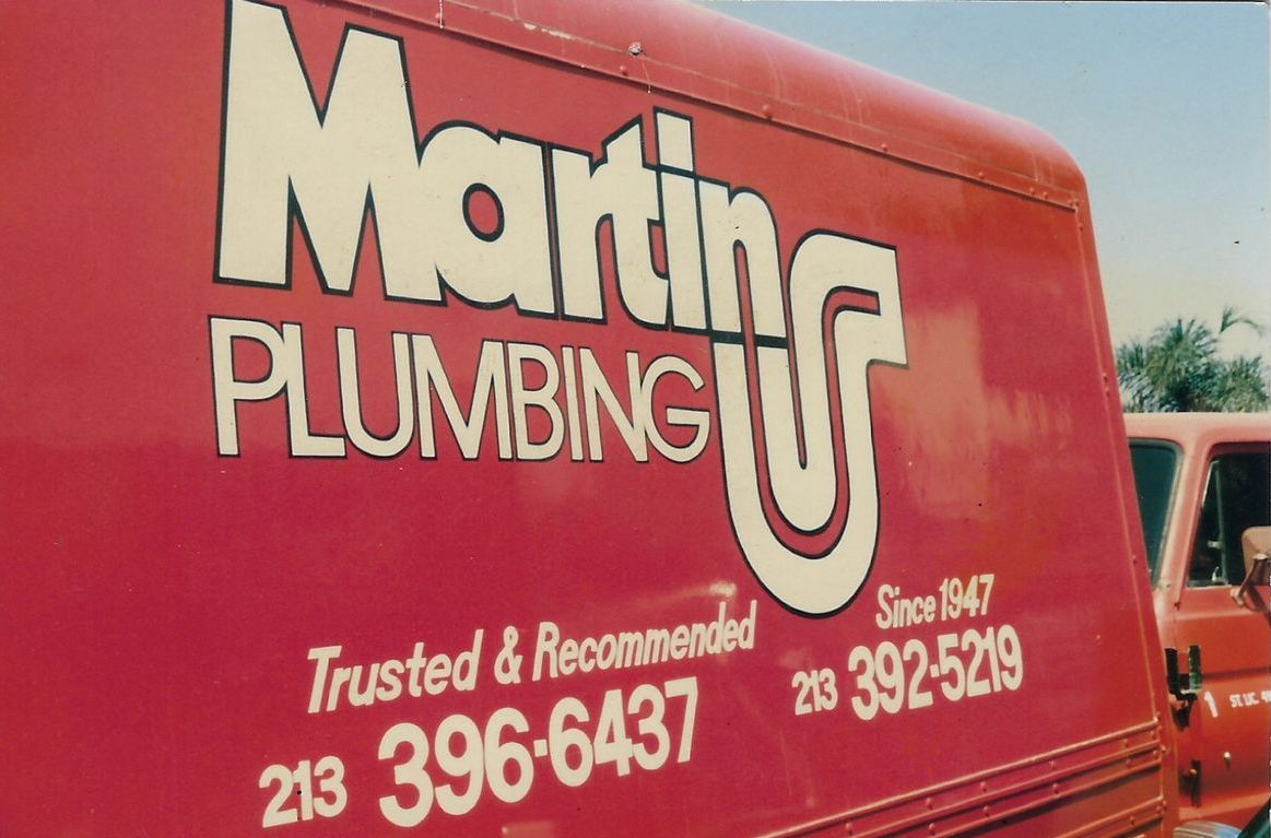 Red van with