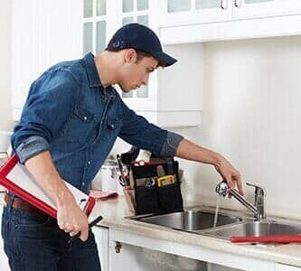A plumber working in Dayton, OH A plumber working in Dayton, OH