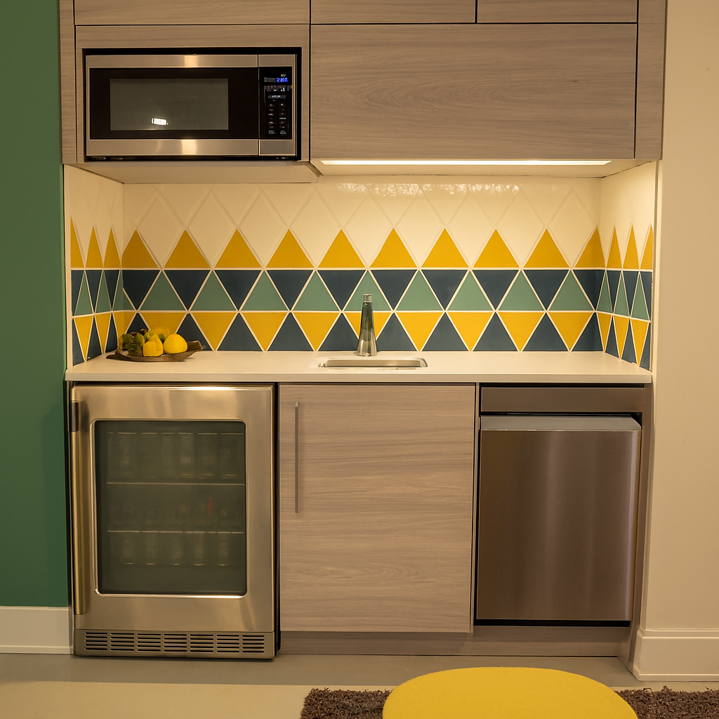 Modern kitchenette