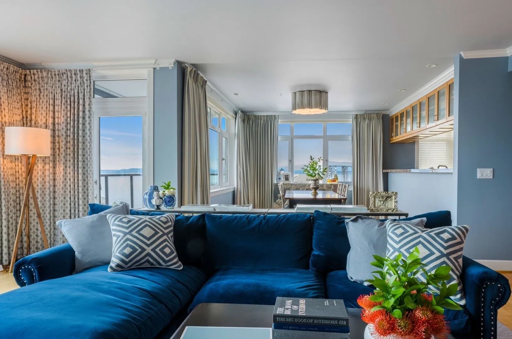 Blue Haven living room