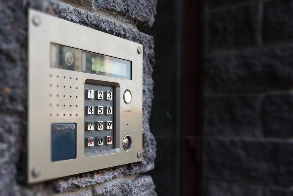 A Close up Of a Keypad on A Brick Wall — Firewerx In Dubbo, NSW