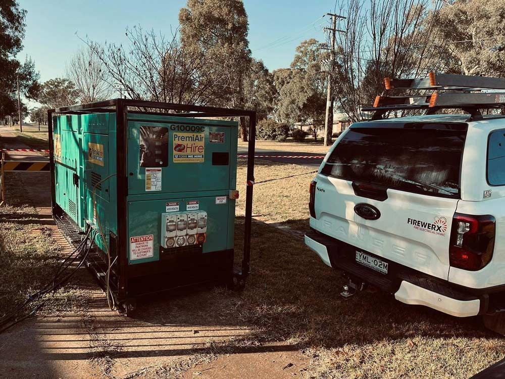 PremiAir Hire Commercial Aircon — Firewerx In Dubbo, NSW