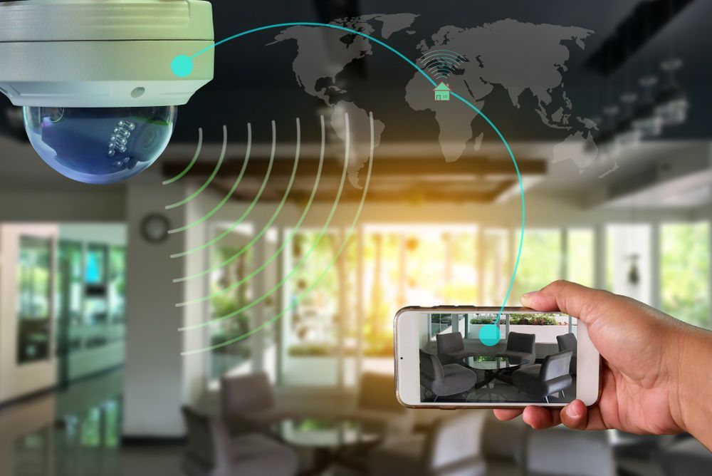 Monitoring Footage on Smartphone