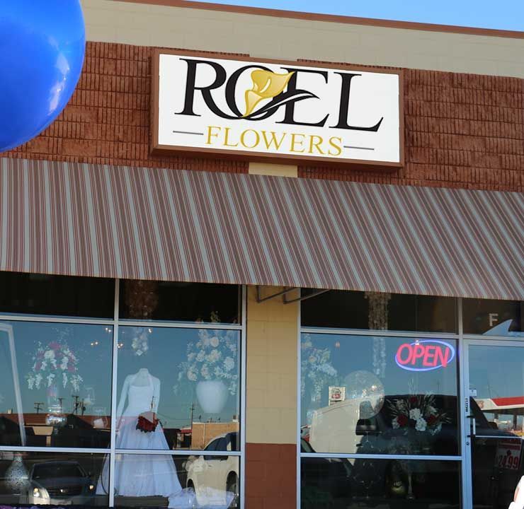 roel flowers physical store outside