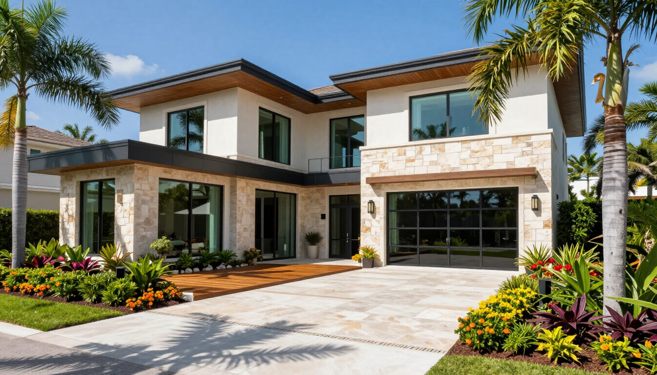 Luxury Pinecrest home representing the high-end audience for website design.