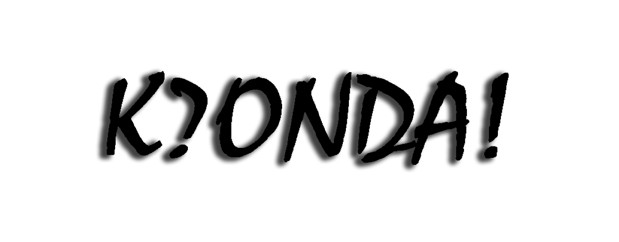 The word k2onda is written in black on a white background.