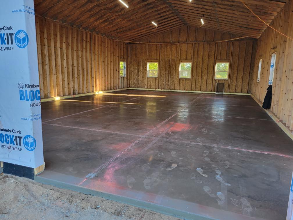 concrete floor