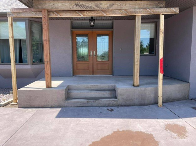 steps to house