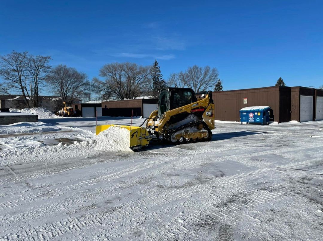 snow plowing