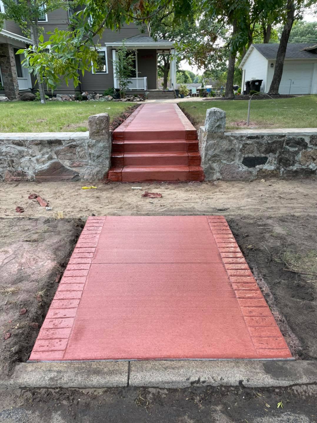 steps