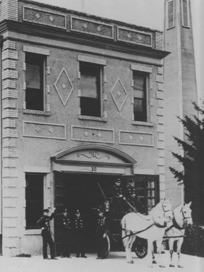 Kenton Historical Firehouse old photo