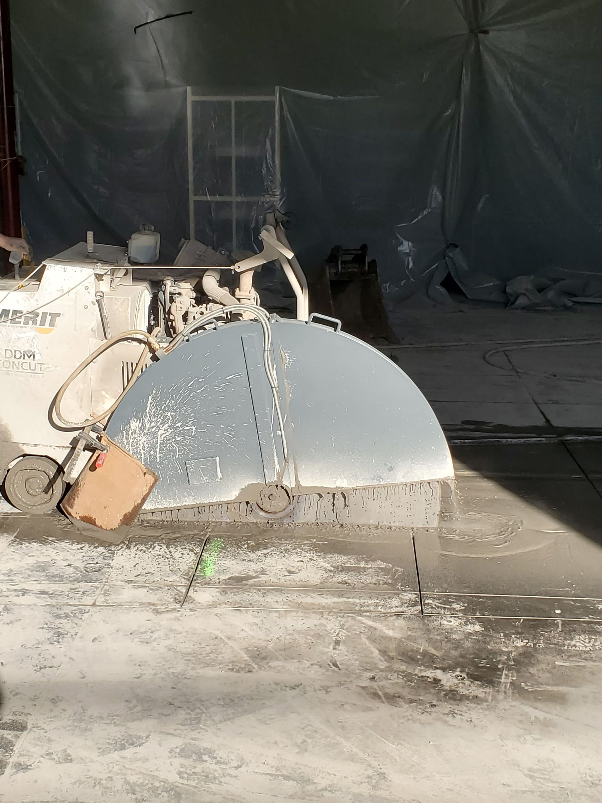 Project - tosoh quartz block removal - a cut above concrete