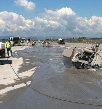 pdx runway concrete repair - a cut above concrete
